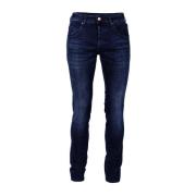 Don The Fuller Milano Slim Fit Jeans Tillverkad i Italien Blue, Herr