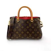 Louis Vuitton Vintage Pre-owned Canvas handvskor Brown, Dam