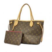 Louis Vuitton Vintage Pre-owned Tyg louis-vuitton-vskor Brown, Dam