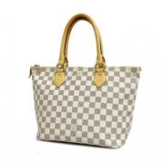 Louis Vuitton Vintage Pre-owned Tyg louis-vuitton-vskor White, Dam