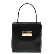 Salvatore Ferragamo Pre-owned Pre-owned Laeder handvskor Black, Dam