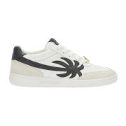 Palm Angels Vita Sneakers med Palmträd White, Herr