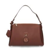 Gattinoni Mjuk Medium Hobo Väska Brown, Dam