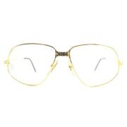 Cartier Vintage Pre-owned Metall solglasgon Yellow, Dam