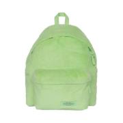 Eastpak Fuzzy Vadderad Ryggsäck Green, Dam