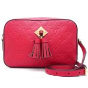 Louis Vuitton Vintage Pre-owned Laeder louis-vuitton-vskor Red, Dam