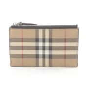 Burberry Vintage Pre-owned Canvas plnbcker Beige, Dam