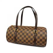 Louis Vuitton Vintage Pre-owned Canvas louis-vuitton-vskor Brown, Dam