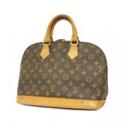 Louis Vuitton Vintage Pre-owned Tyg louis-vuitton-vskor Brown, Dam