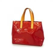 Louis Vuitton Vintage Pre-owned Tyg louis-vuitton-vskor Red, Dam