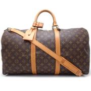 Louis Vuitton Vintage Pre-owned Canvas handvskor Brown, Unisex