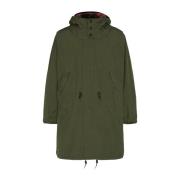 Barbour Mods Casual Parka Beech-S Green, Herr