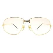 Cartier Vintage Pre-owned Glas solglasgon Yellow, Dam