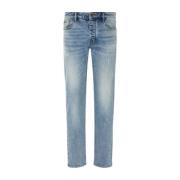 Emporio Armani Denim Blå 5-Ficks Jeans Blue, Herr