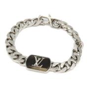 Louis Vuitton Vintage Pre-owned Metall armband Gray, Dam