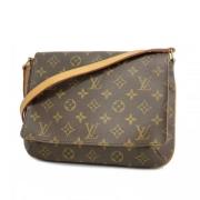 Louis Vuitton Vintage Pre-owned Tyg louis-vuitton-vskor Brown, Dam