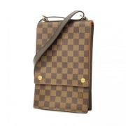 Louis Vuitton Vintage Pre-owned Tyg louis-vuitton-vskor Brown, Dam