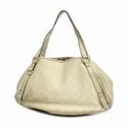 Gucci Vintage Pre-owned Laeder totevskor Beige, Dam