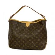 Louis Vuitton Vintage Pre-owned Tyg louis-vuitton-vskor Brown, Dam