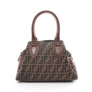 Fendi Vintage Pre-owned Canvas fendi-vskor Brown, Dam