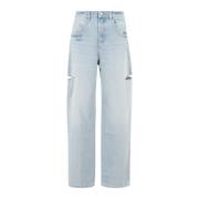 Icon Denim Klassiska Denim Jeans för vardagsbruk Blue, Dam