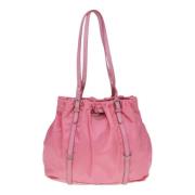 Prada Vintage Pre-owned Tyg prada-vskor Pink, Dam