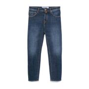 Jacob Cohën Blå Slim Fit Jeans Blue, Herr