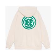 Obey Stiligt Sweatshirt för Män och Kvinnor Beige, Herr