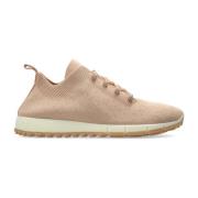 Jimmy Choo Sneakers Velles Beige, Dam