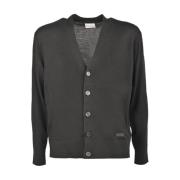 Calvin Klein Merino Comfort Cardigan Black, Dam