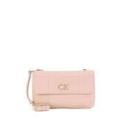 Calvin Klein Rosa Axelväska Pink, Dam