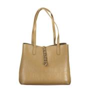 Valentino by Mario Valentino Beige Axelväska med Avtagbar Rem Beige, D...