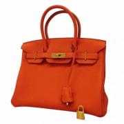 Hermès Vintage Pre-owned Laeder handvskor Orange, Dam