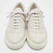 Bottega Veneta Vintage Pre-owned Laeder sneakers Gray, Herr