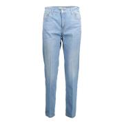 Kocca Blå Denim Damjeans, 5 Fickor Blue, Dam