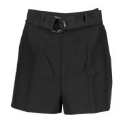 Guess Svarta damshorts med sidoficka Black, Dam