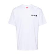 Kenzo Vita T-shirts och Polos med Blommotiv White, Herr