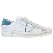 Philippe Model Låga Sneakers Vit Silver Mix White, Dam