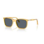 Persol Stiliga solglasögon för män och kvinnor Yellow, Unisex