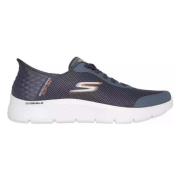 Skechers Go Walk Flex Hands Up Sneakers Gray, Herr