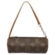 Louis Vuitton Vintage Pre-owned Canvas handvskor Brown, Dam