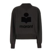 Isabel Marant Étoile Trendig Felpe Sweatshirt Black, Dam