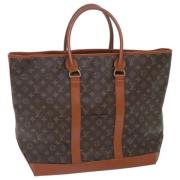 Louis Vuitton Vintage Pre-owned Canvas louis-vuitton-vskor Brown, Dam