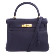 Hermès Vintage Pre-owned Laeder handvskor Purple, Dam