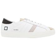 D.a.t.e. Vintage Calf White Sneakers White, Herr