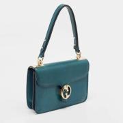 Gucci Vintage Pre-owned Laeder handvskor Blue, Dam