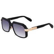 Cazal Modern Aviator Solglasögon Black, Unisex