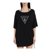 Guess Dragsko Dam T-shirt Black, Dam