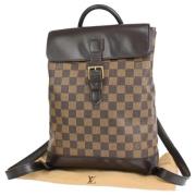 Louis Vuitton Vintage Pre-owned Canvas louis-vuitton-vskor Brown, Dam