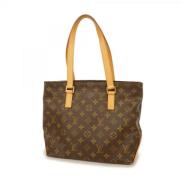 Louis Vuitton Vintage Pre-owned Tyg louis-vuitton-vskor Brown, Dam